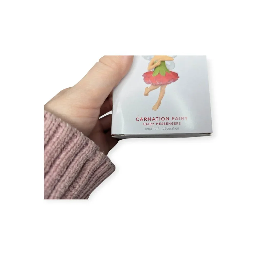 Hallmark Keepsake Ornament 2023 Carnation Fairy NIB